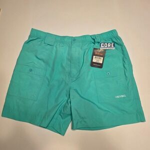 Heybo Outdoors Bay Short Seafoam Mens XXL HEY9715 Core Regulating Fishing Shorts